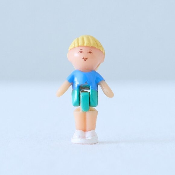 Bague Polly Pocket Wee Willie's Stunt Plane Bluebird 1989 Mint